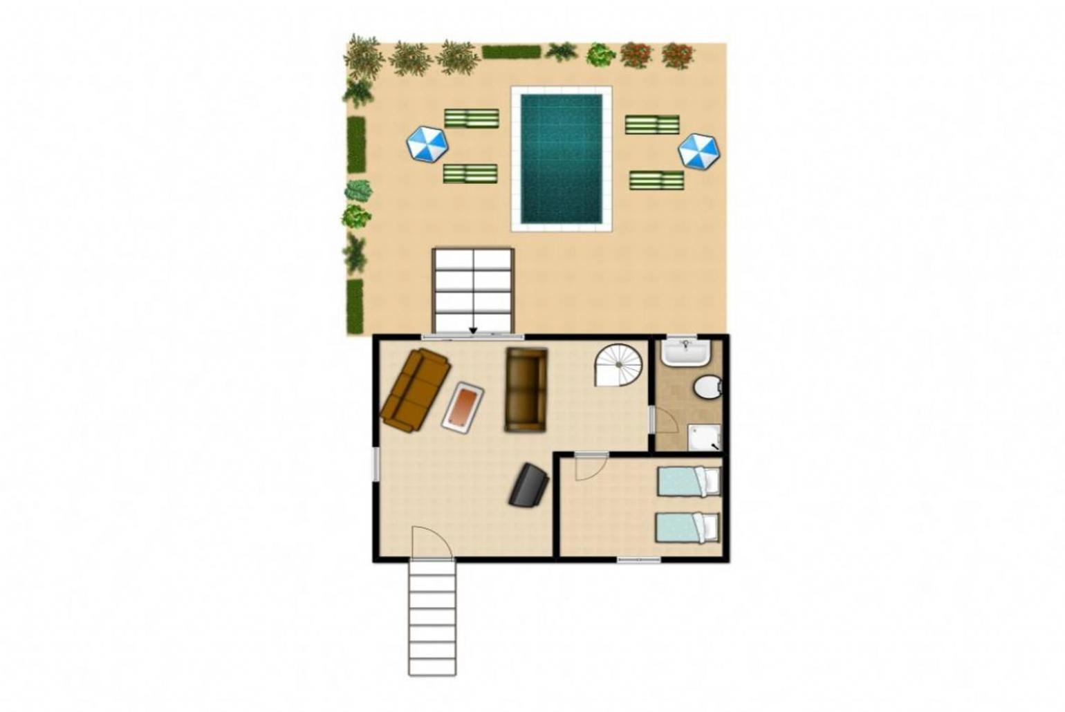 Villa Fedra Poros  Exteriör bild